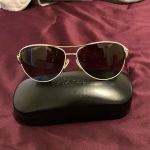 White Coach Sunglasses